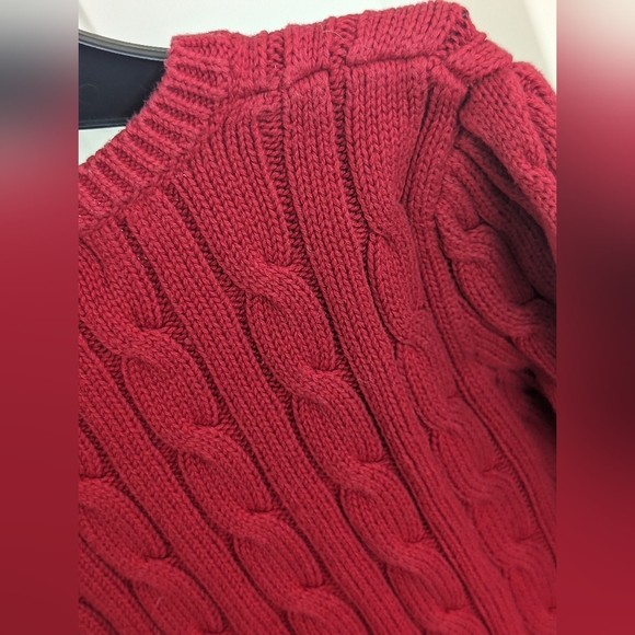 Ralph Lauren red jumper size 4 years old - Picture 7 of 8